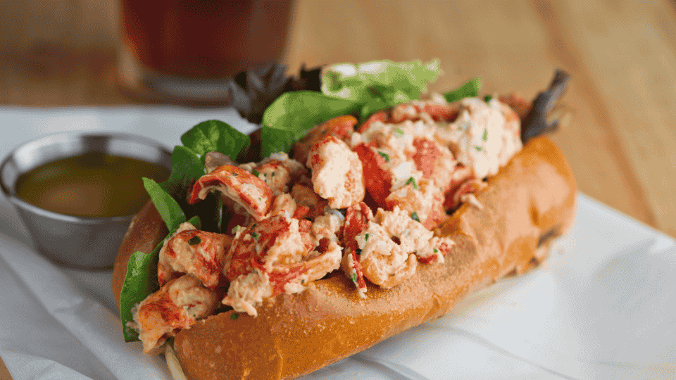 seafood sandwich
